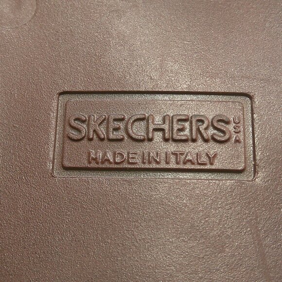 Sketchers Casual Style Brown Leather Lace up Loafer Shoe Made in Italy Size 12 - Picture 5 of 14